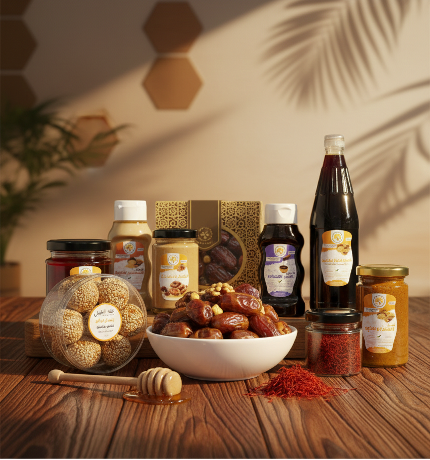 شفاء العليل لمنتجات العسل والتمور